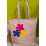 Jute Flower Handbag